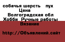 собачья шерсть ( пух ) › Цена ­ 300 - Волгоградская обл. Хобби. Ручные работы » Вязание   